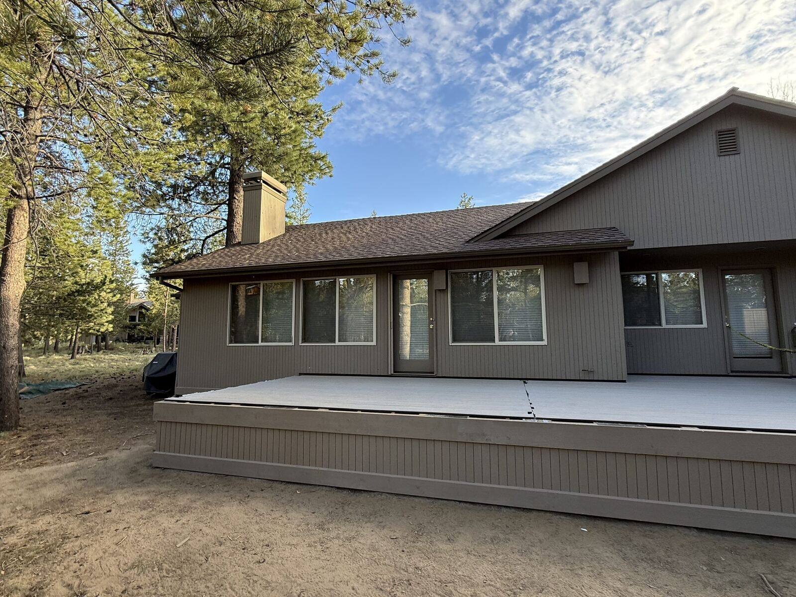 Finished: Composite deck rebuild, Sunriver