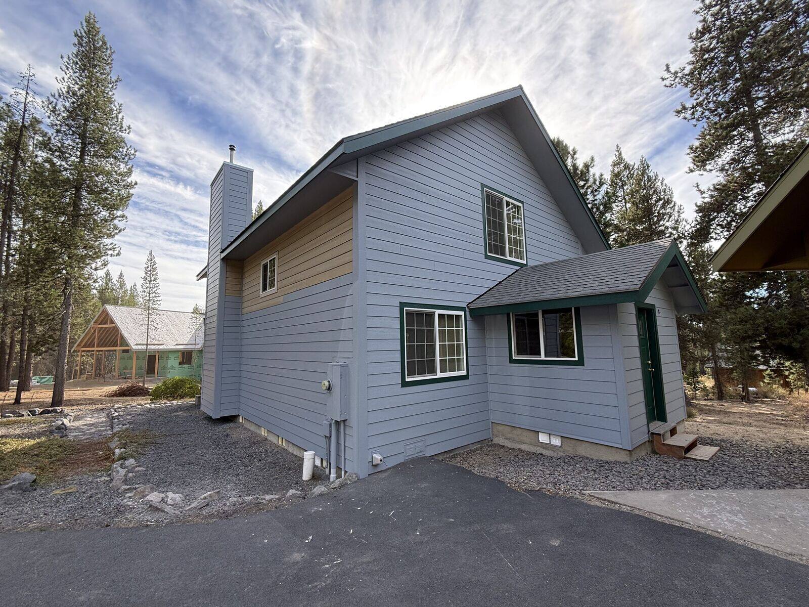 Finished lap siding re-side in Crescent Lake