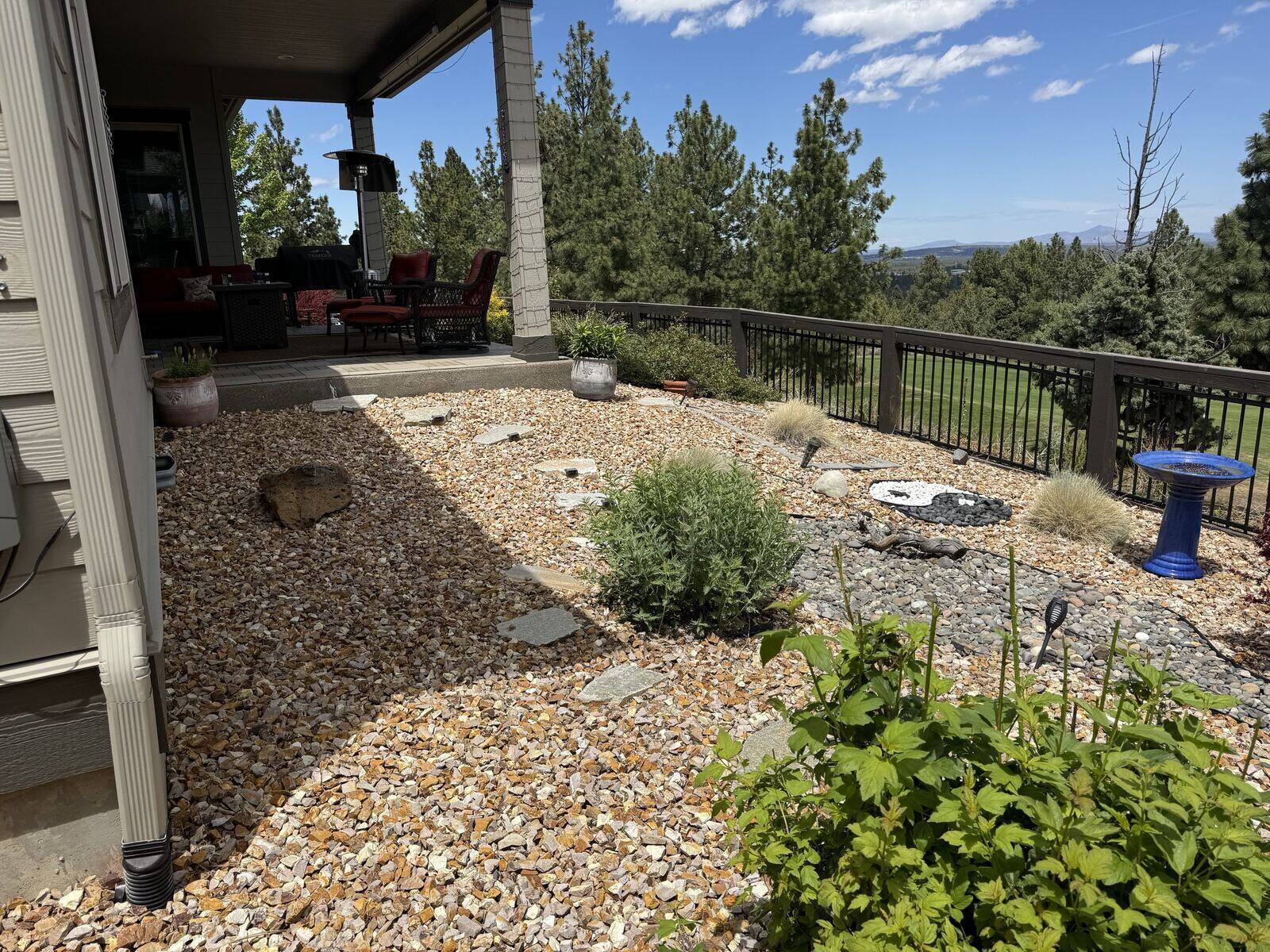 Before: Composite deck with steel rail, NW Bend