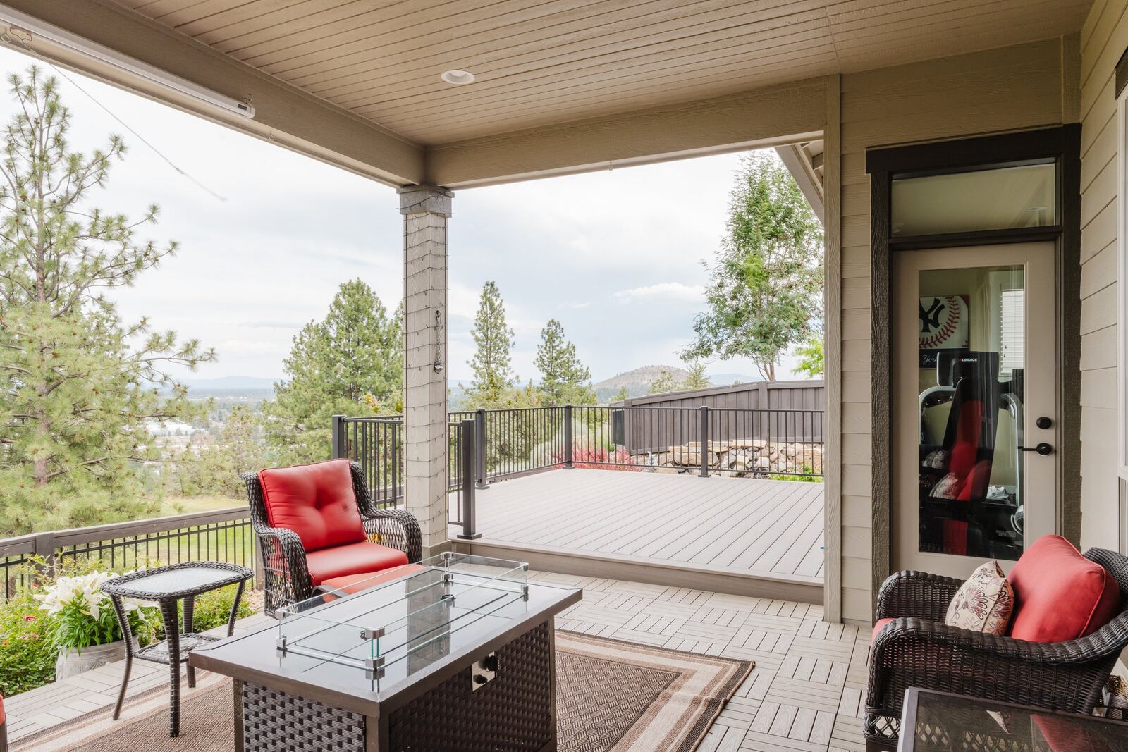 Finished: Composite deck with steel rail, NW Bend