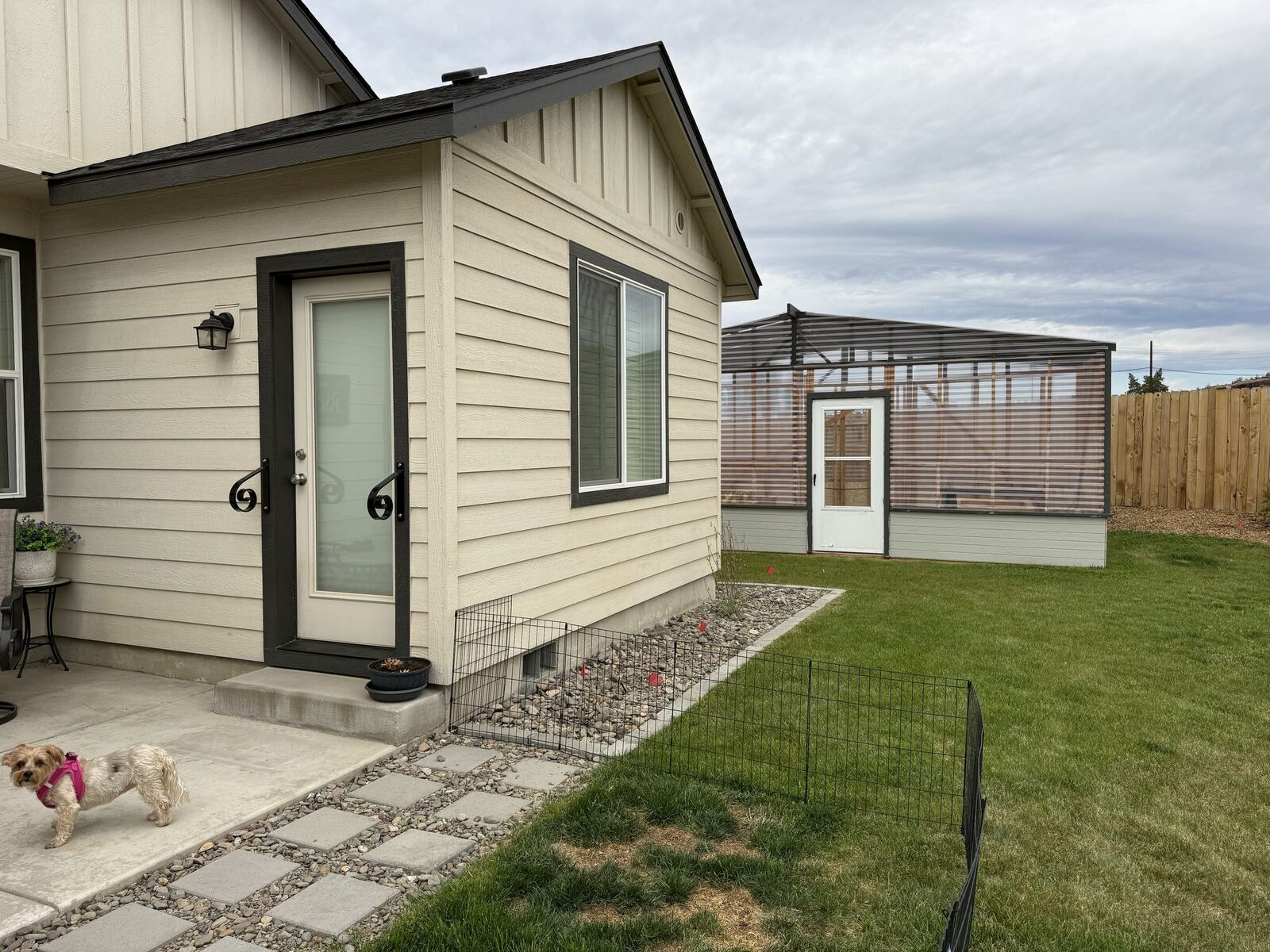 Before: L-shaped composite deck, Redmond